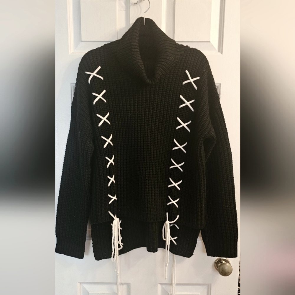 Black sweater 100% acrylic